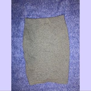 Forever 21 pencil skirt in gray
